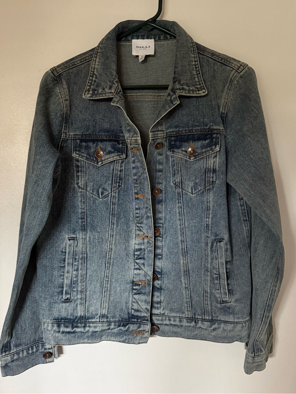 Gilli Women's Washed Blue Denim Jacket